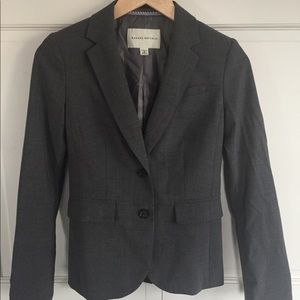 Banana Republic Grey Stretch Blazer - Size 0